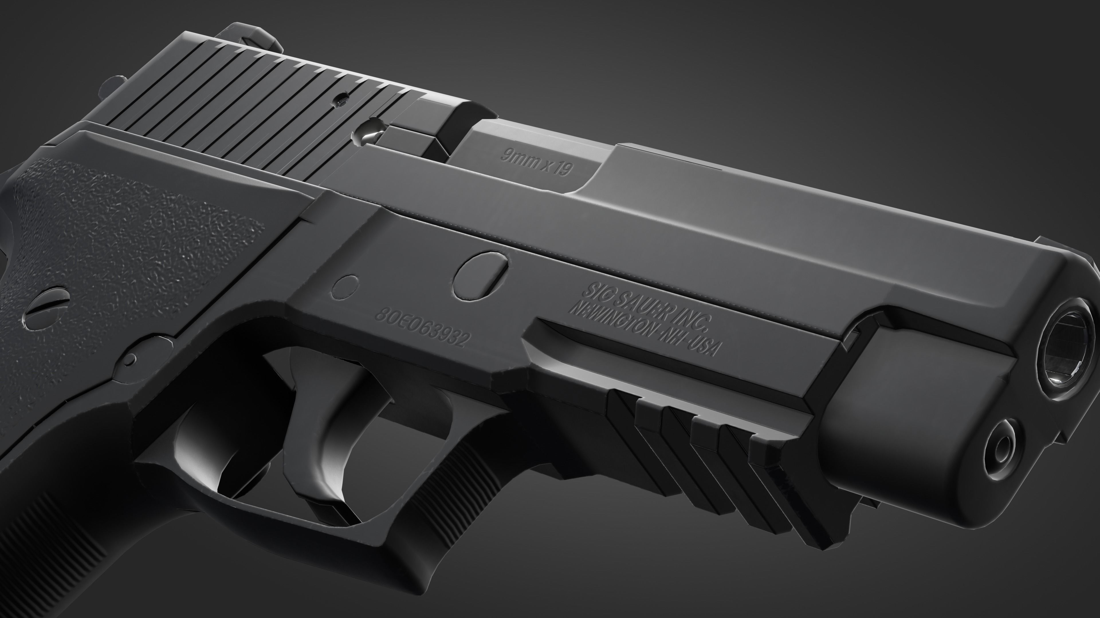 Sig Sauer P226 MK25 3D model_2