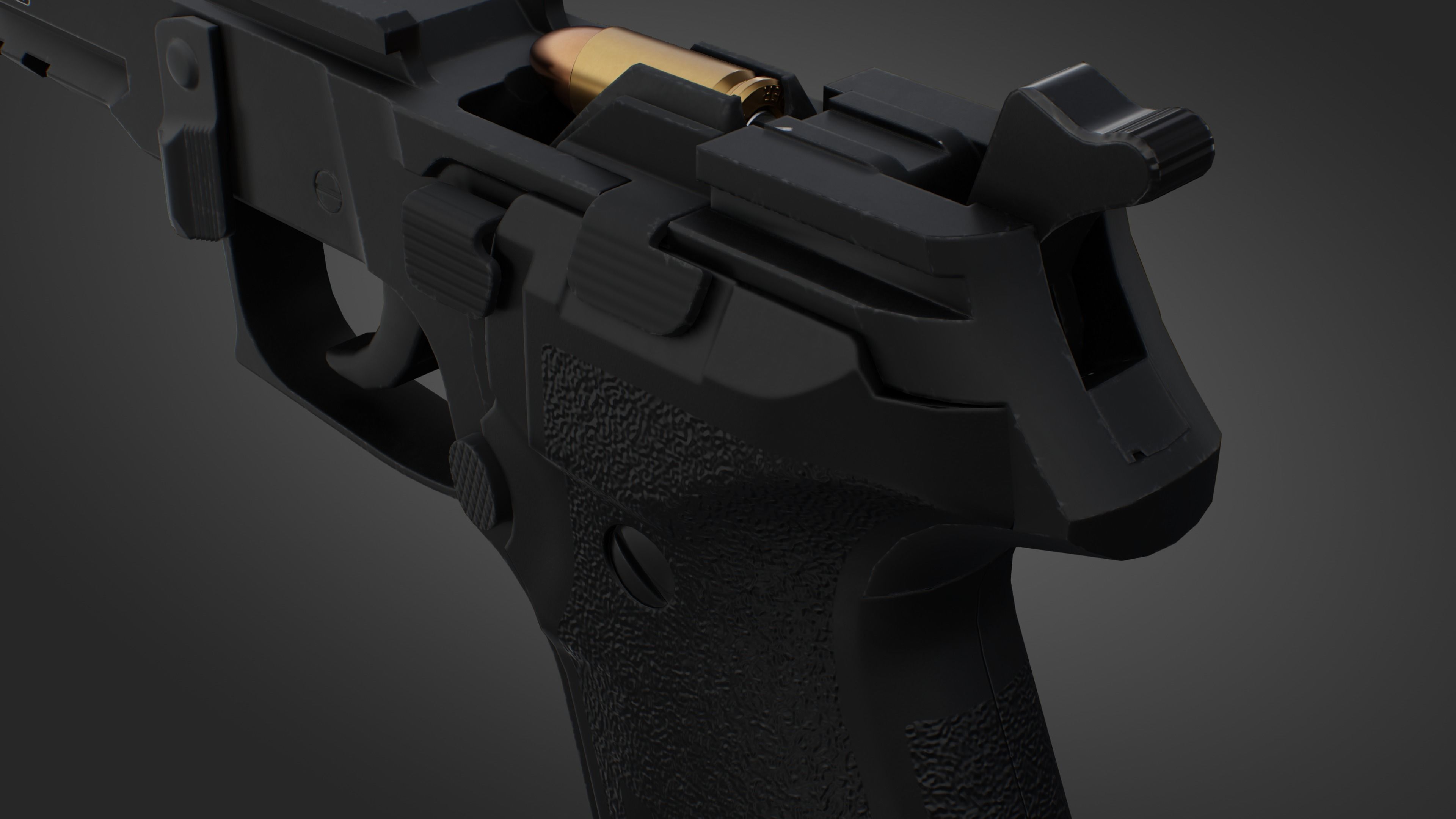 Sig Sauer P226 MK25 3D model_5