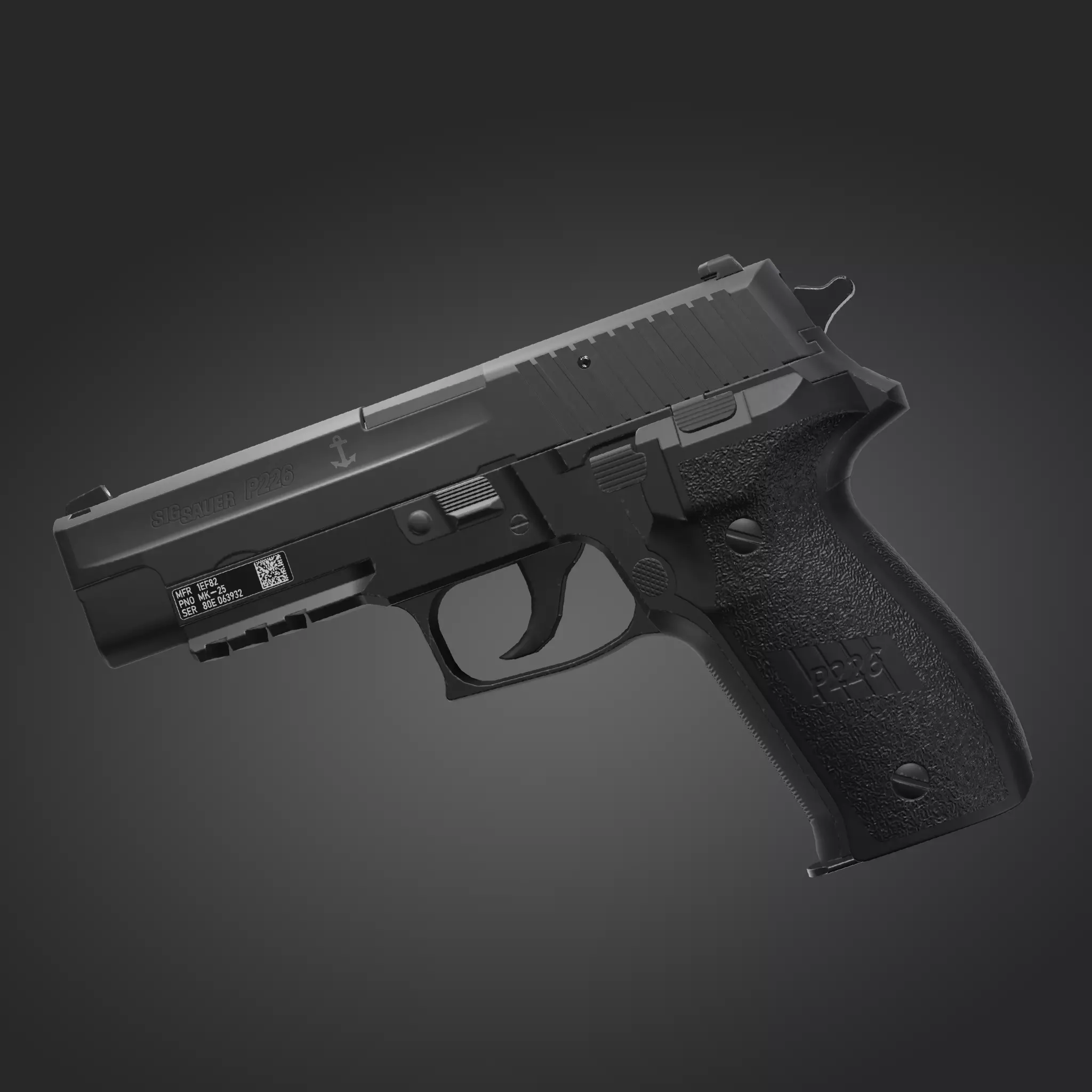 Sig Sauer P226 MK25 3D model_0