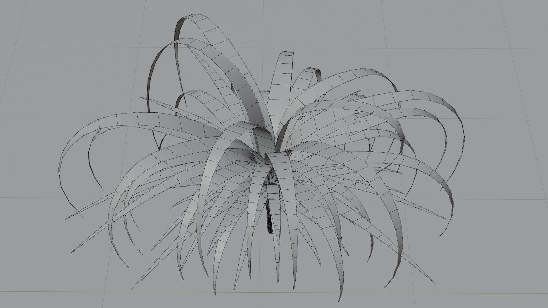  Tropical plants collection Low-poly 3D model_15