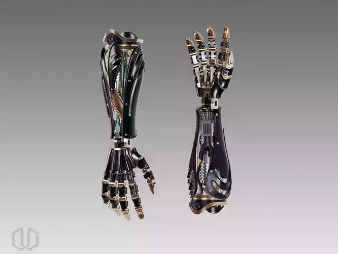 Anakin Skywalker Cyborg Arm One12 One6 3D print model