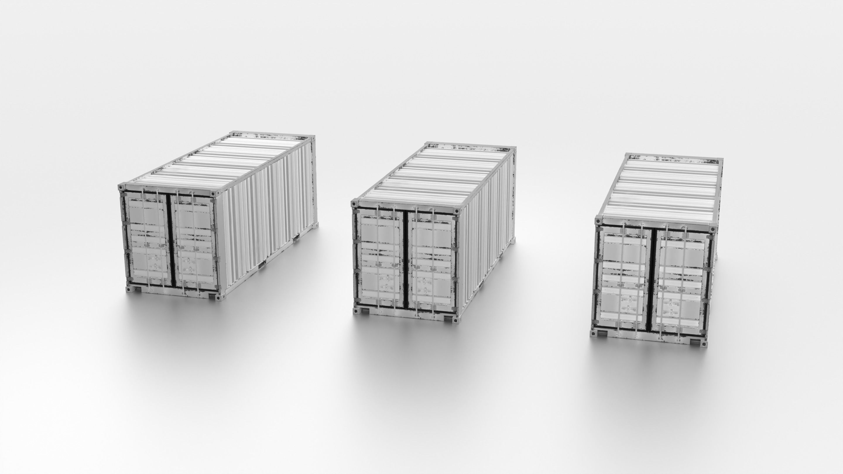 Refrigerated Container - Reefer 3D model_9