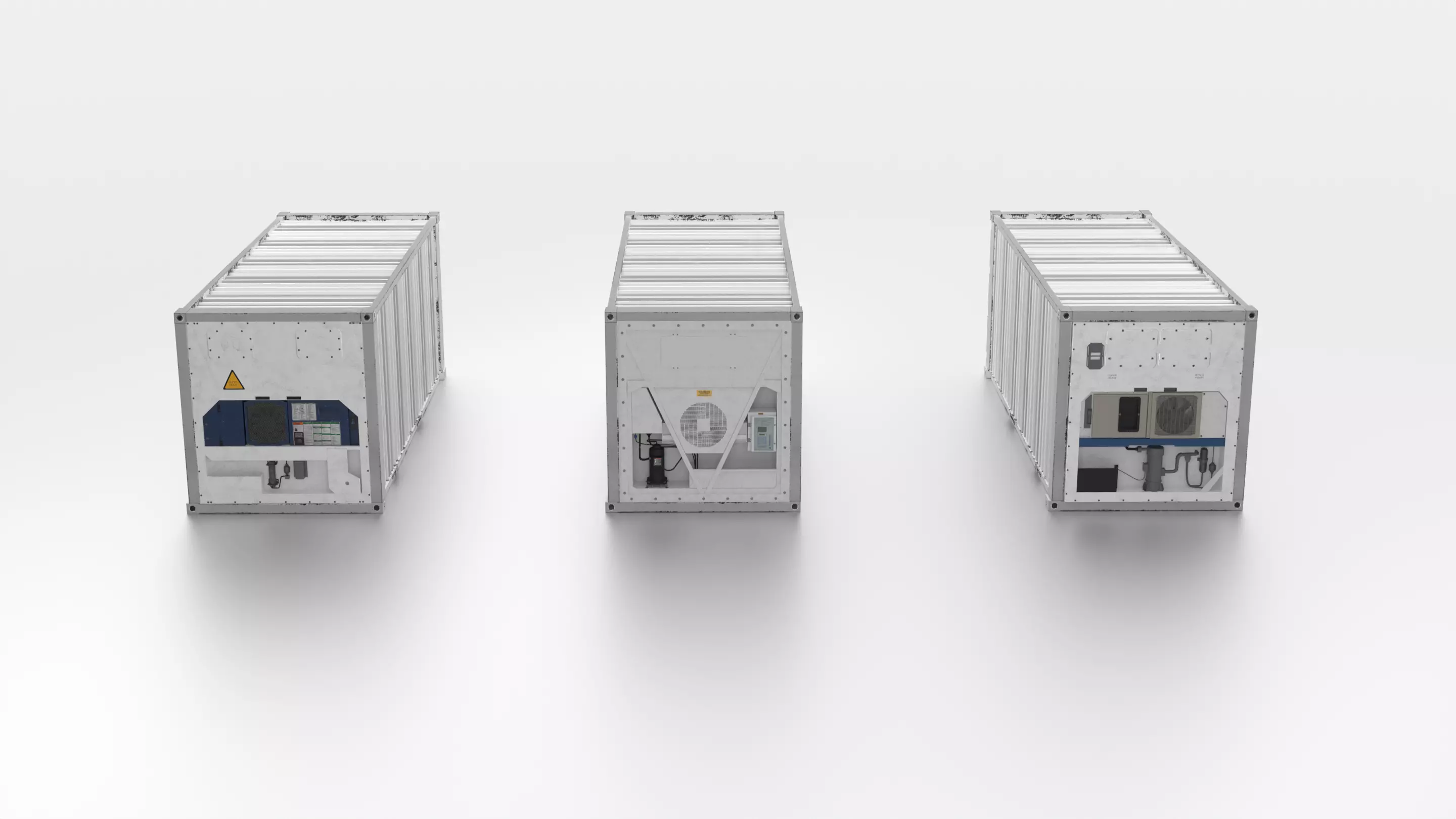Refrigerated Container - Reefer 3D model_0