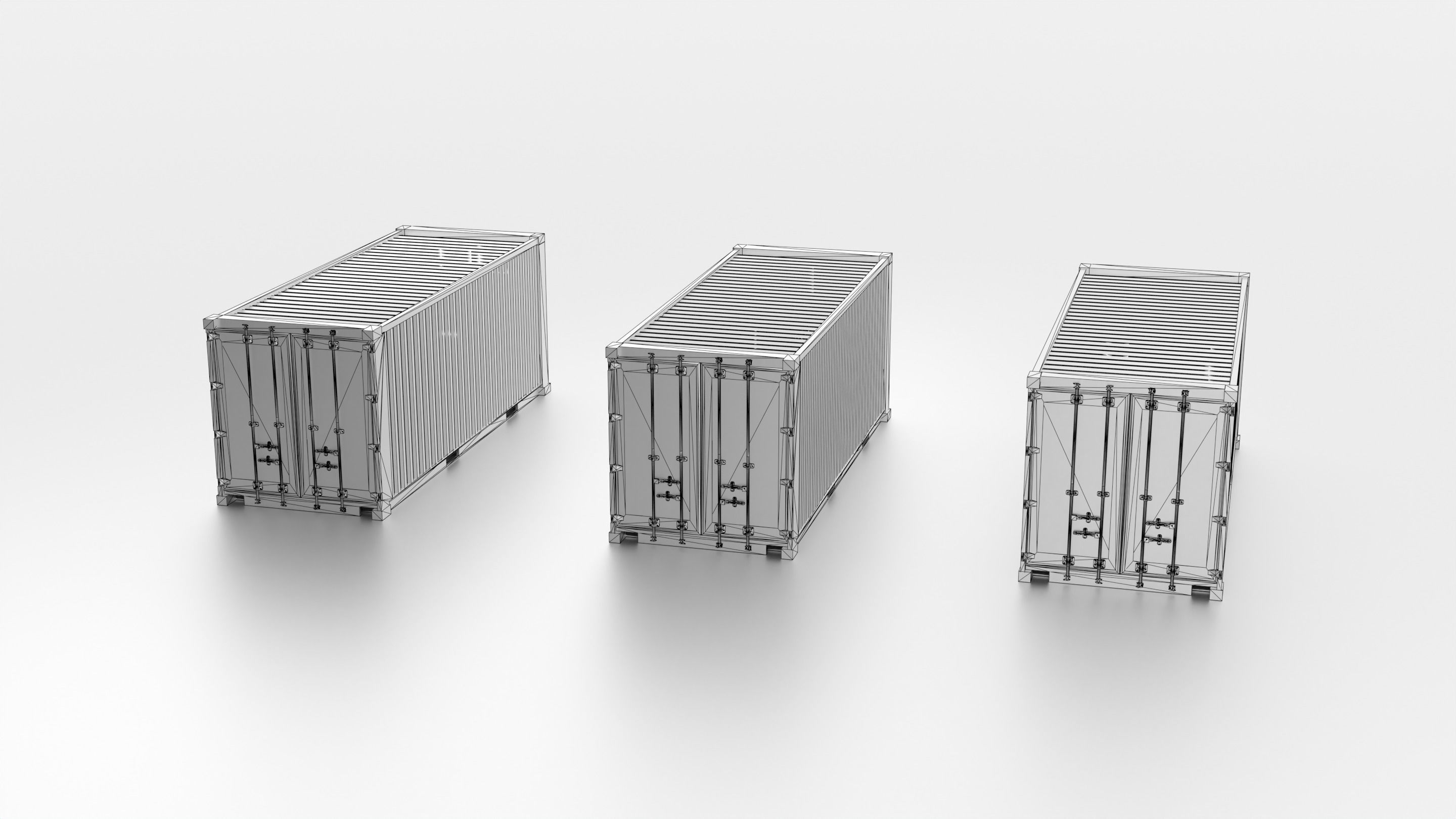Refrigerated Container - Reefer 3D model_1