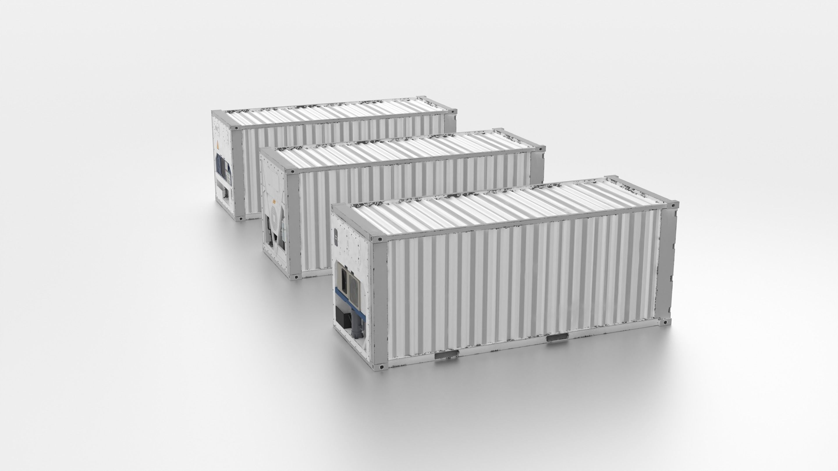 Refrigerated Container - Reefer 3D model_5