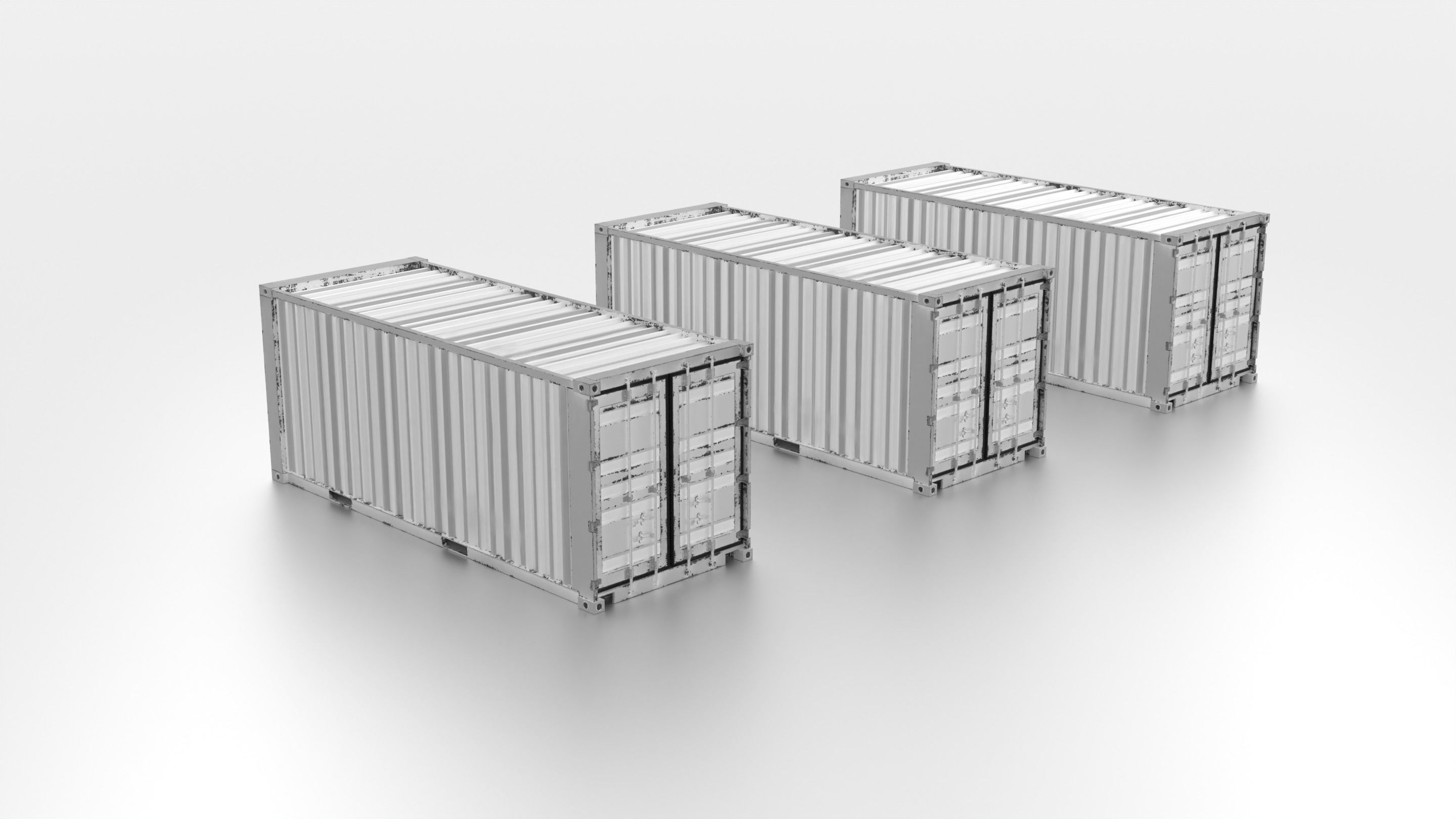 Refrigerated Container - Reefer 3D model_7