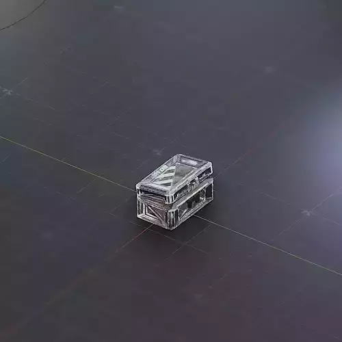 Sci-Fi Crate Box Container  Sci Fi  Object Space  09 Low-poly 3D model Sci-Fi Crate Box Container  Sci Fi  Object Space  09 Low-poly 3D model