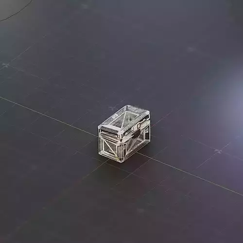 Sci-Fi Crate Box Container  Sci Fi  Object Space  08 Low-poly 3D model Sci-Fi Crate Box Container  Sci Fi  Object Space  08 Low-poly 3D model