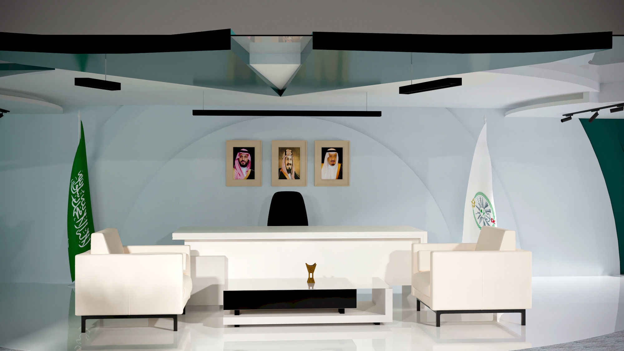 booth Ministry of Defense 1000m 3D model_71