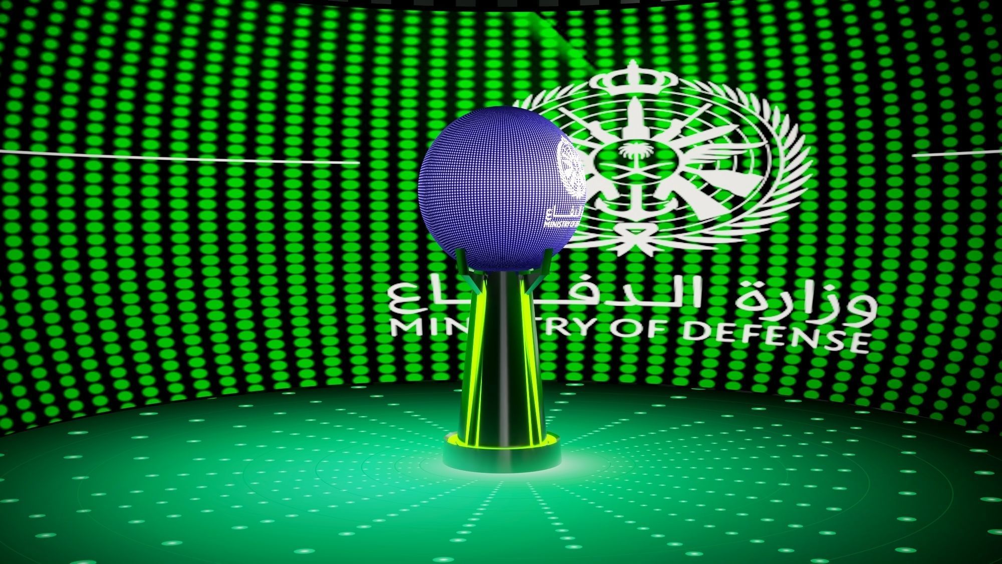 booth Ministry of Defense 1000m 3D model_60