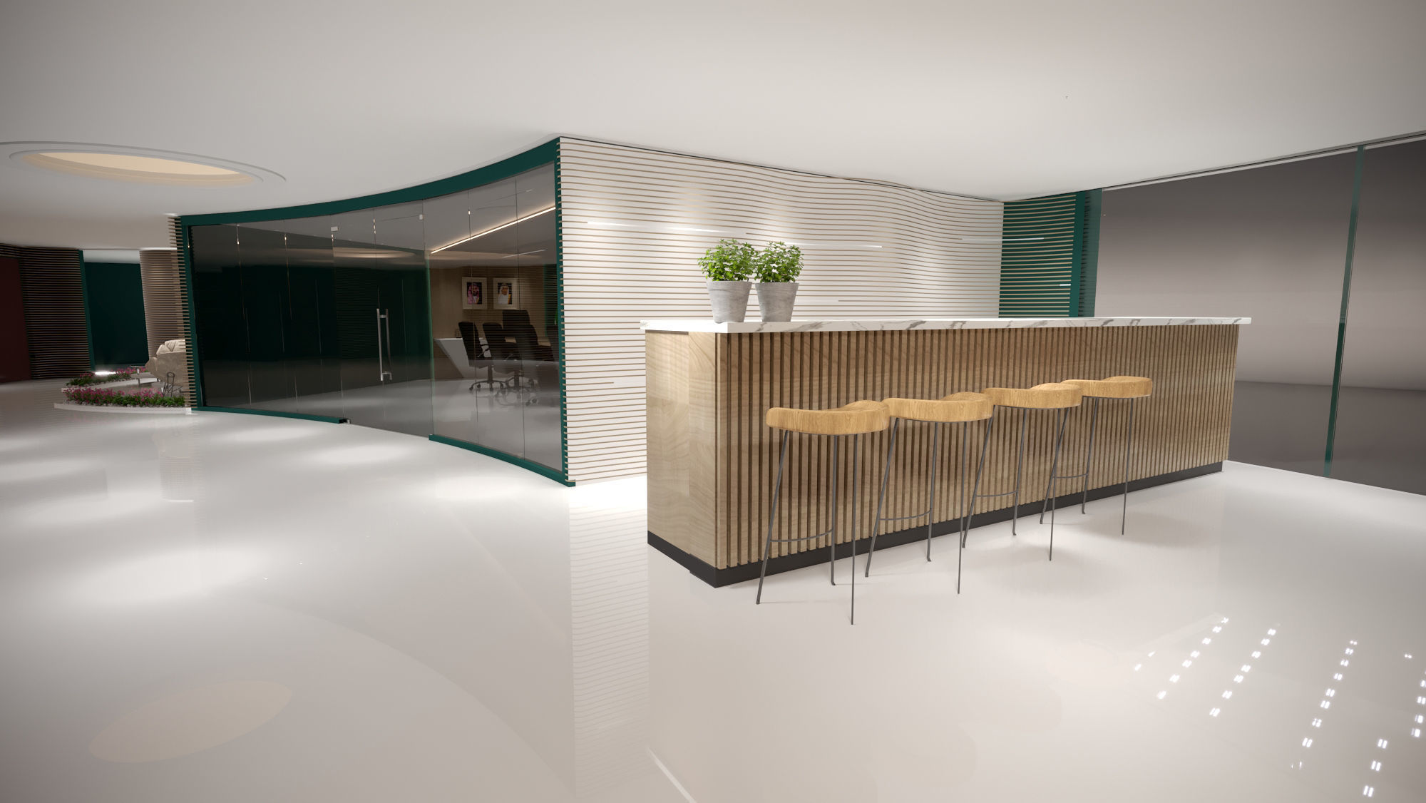 booth Ministry of Defense 1000m 3D model_47