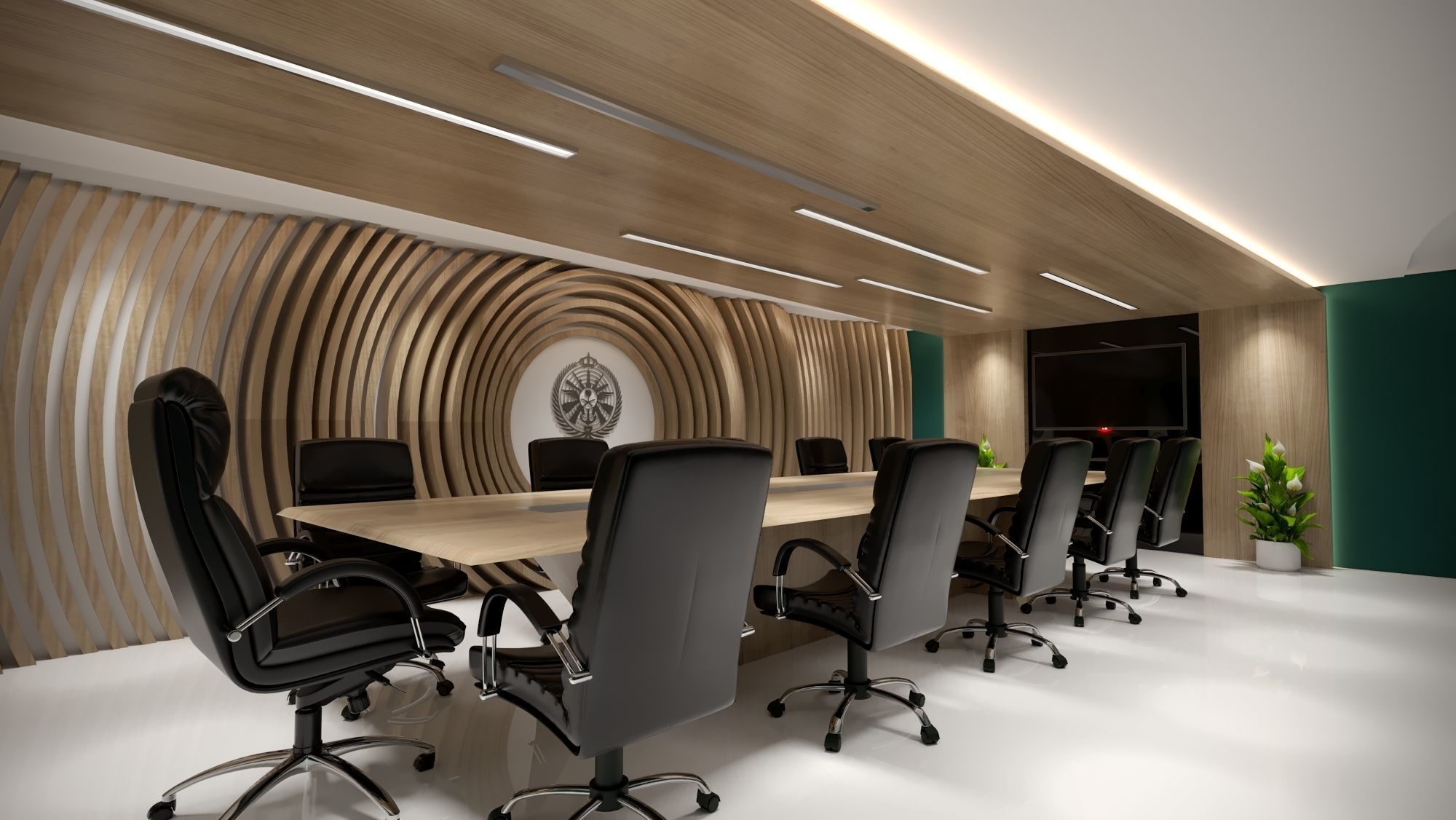 booth Ministry of Defense 1000m 3D model_21