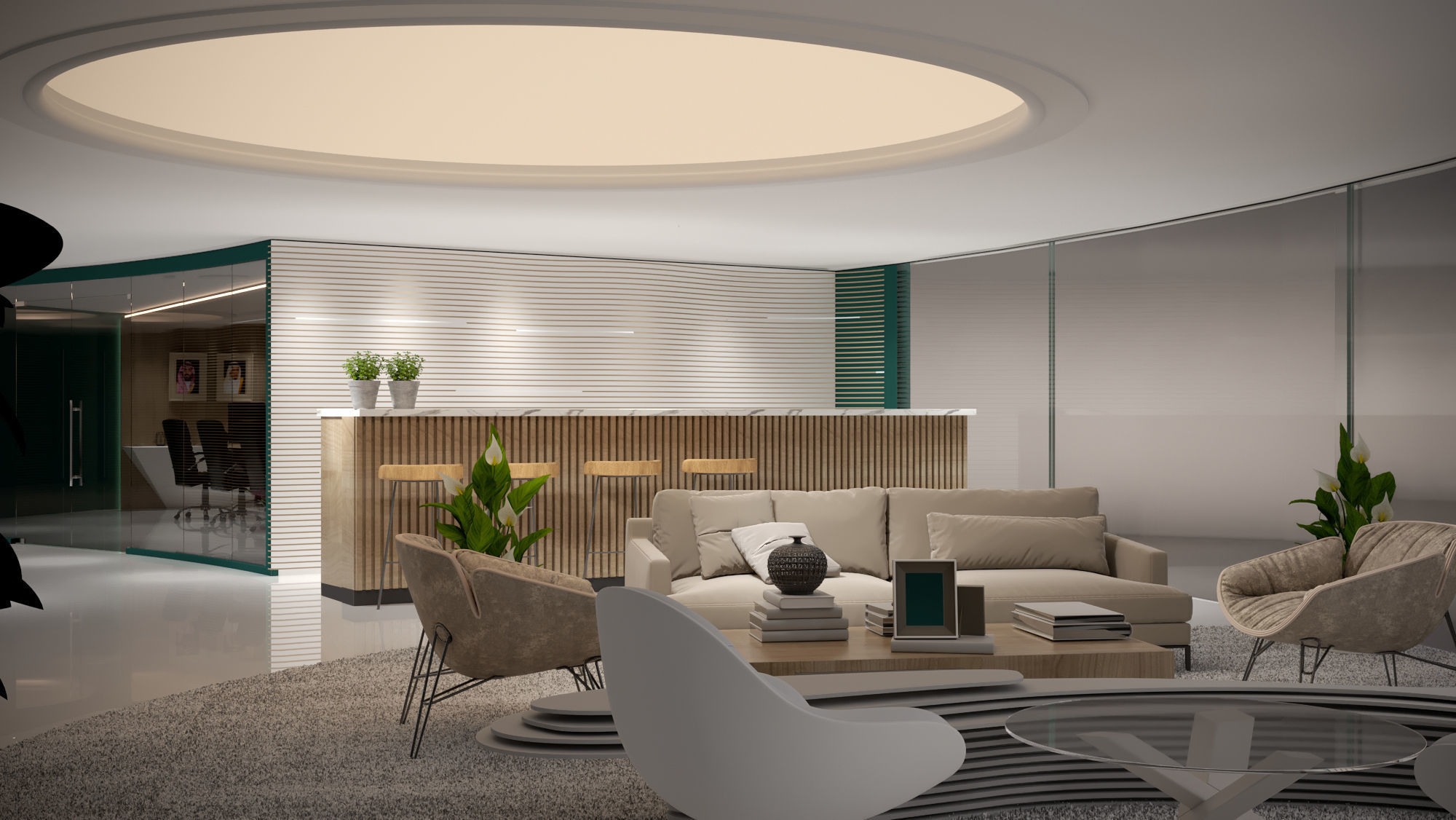 booth Ministry of Defense 1000m 3D model_40