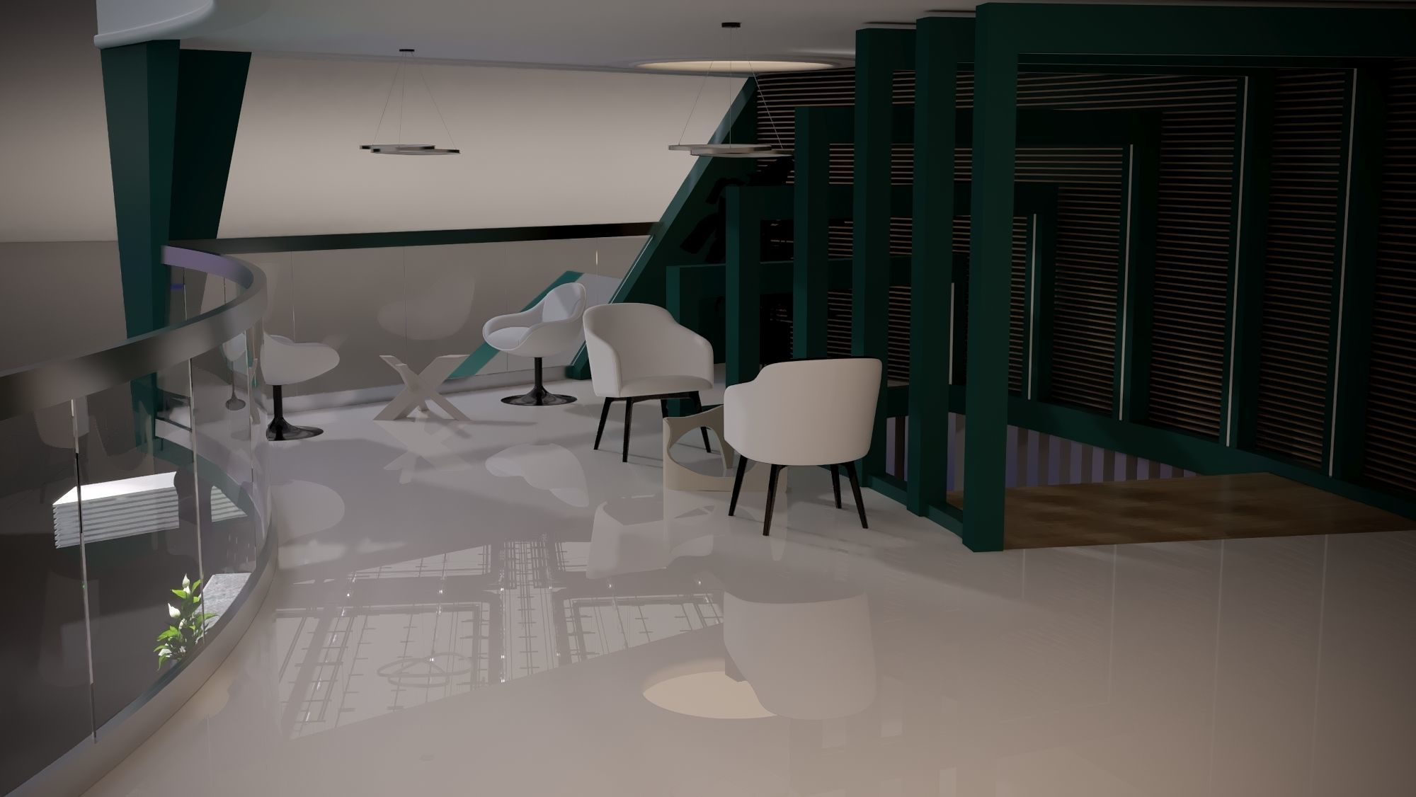 booth Ministry of Defense 1000m 3D model_58