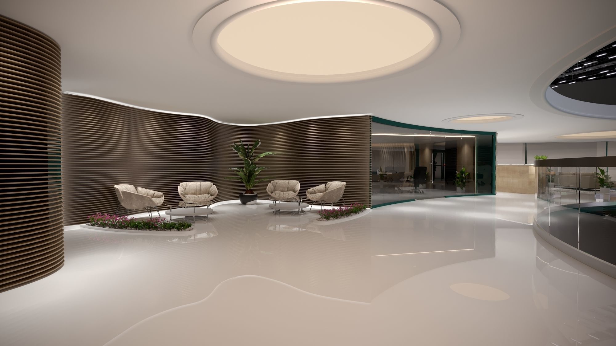 booth Ministry of Defense 1000m 3D model_22