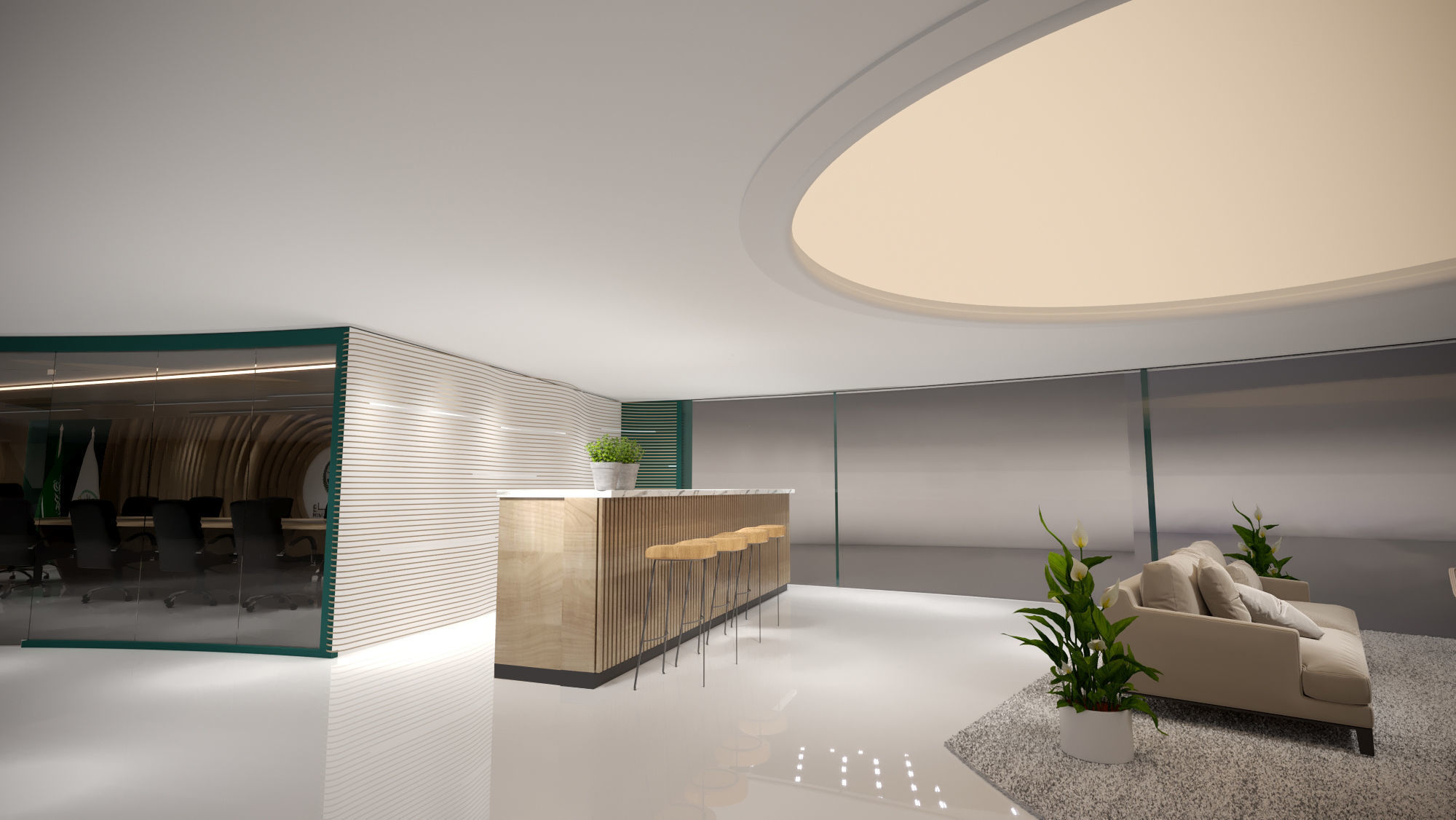 booth Ministry of Defense 1000m 3D model_28