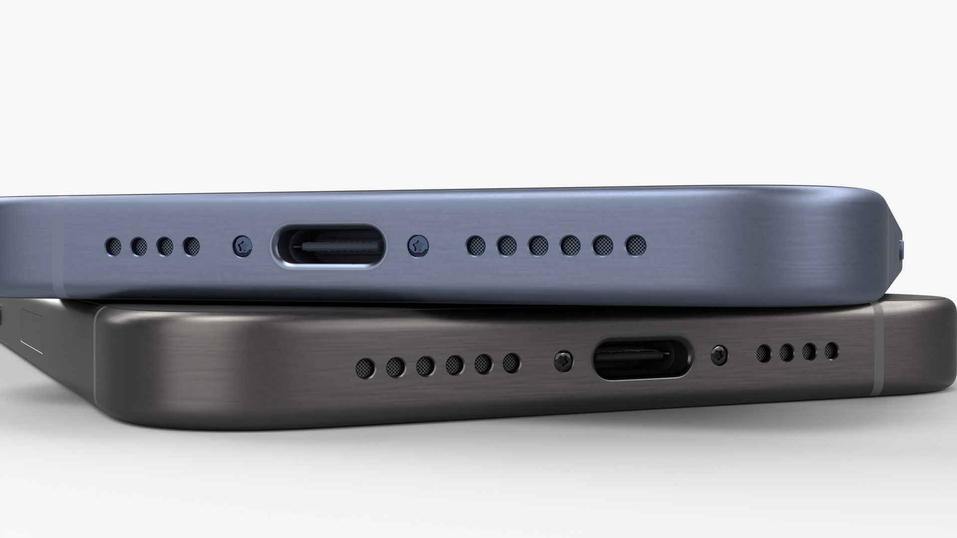 Apple iphone 15 pro  and pro max all colors  3D model_7