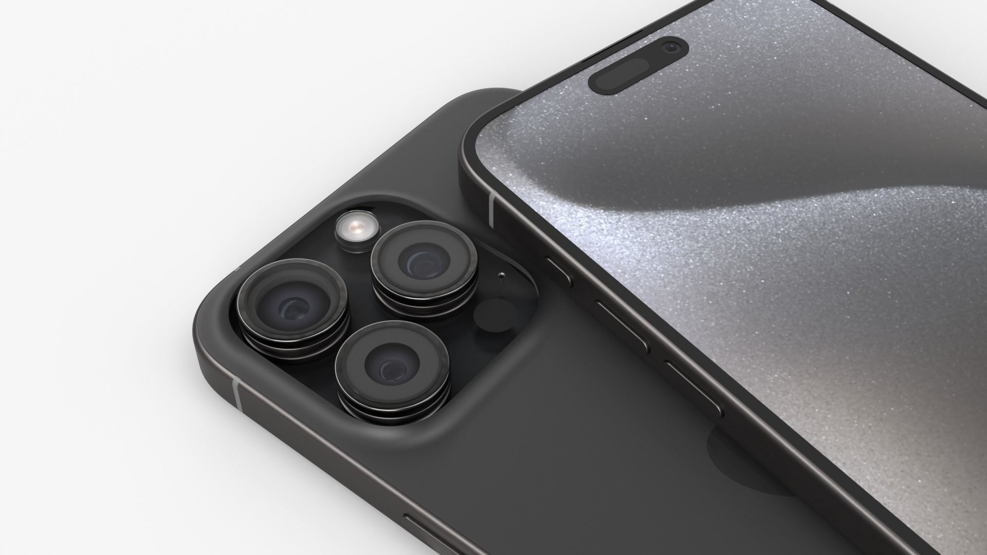 Apple iphone 15 pro  and pro max all colors  3D model_19