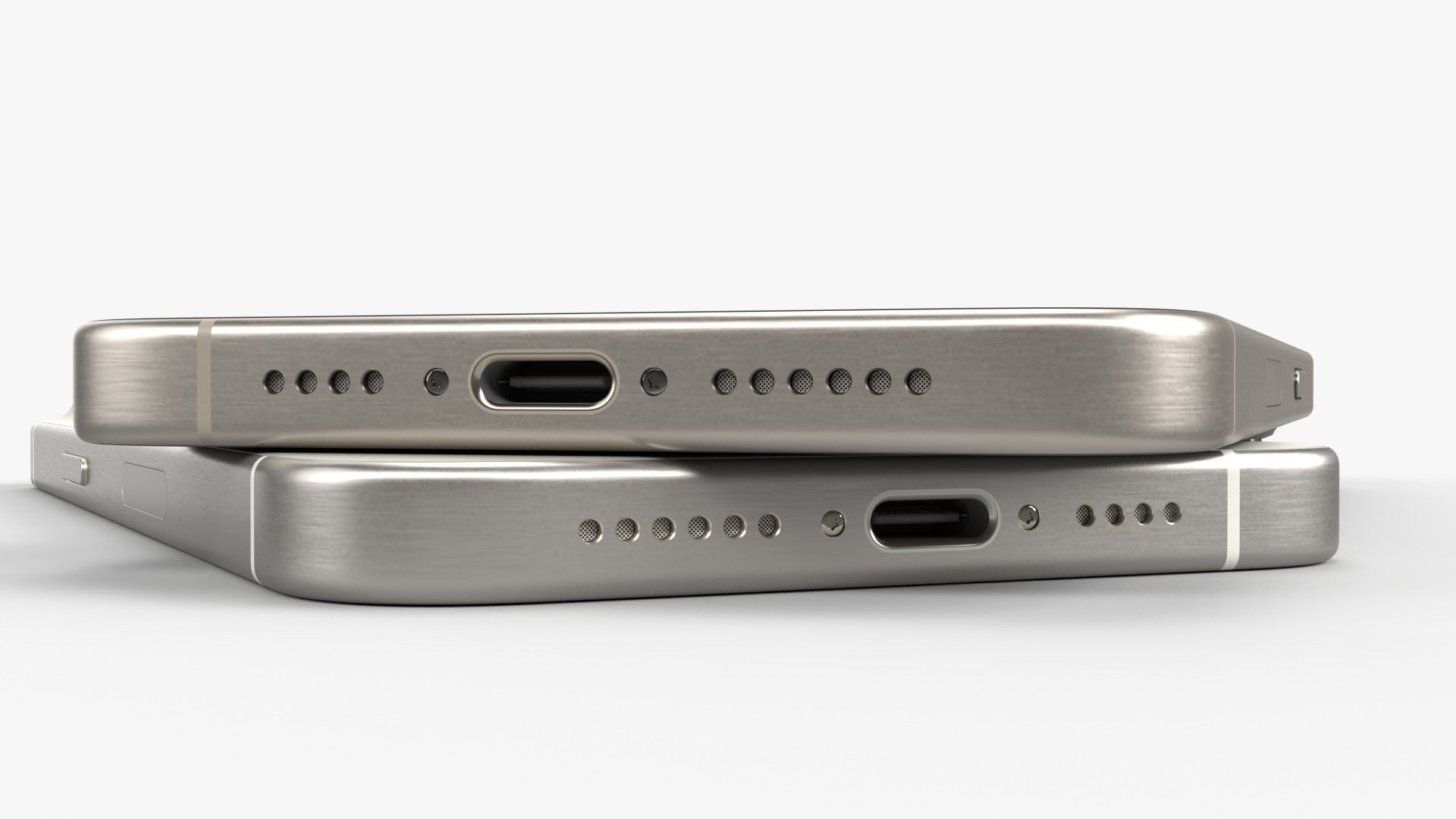 Apple iphone 15 pro  and pro max all colors  3D model_6