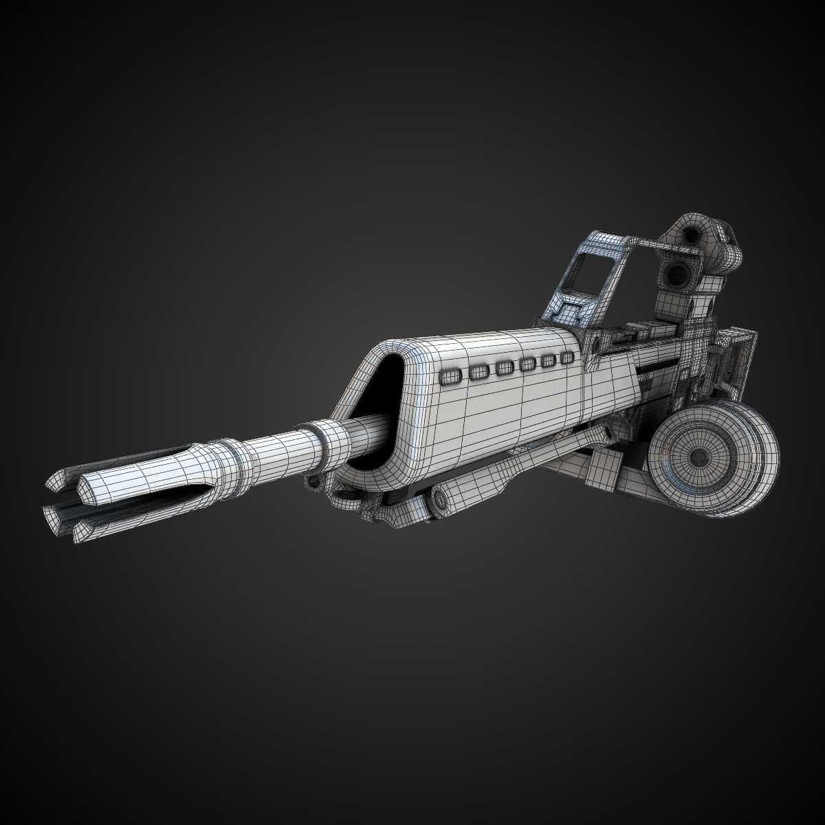 G36 Assault rifle Hi-Res 3D model_6