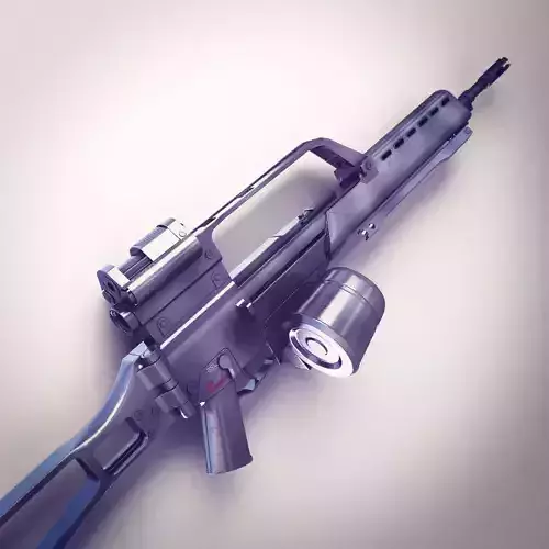 G36 Assault rifle Hi-Res 3D model