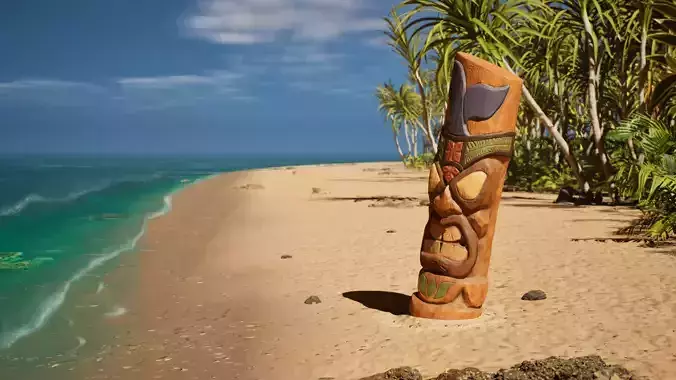 Tiki Statue