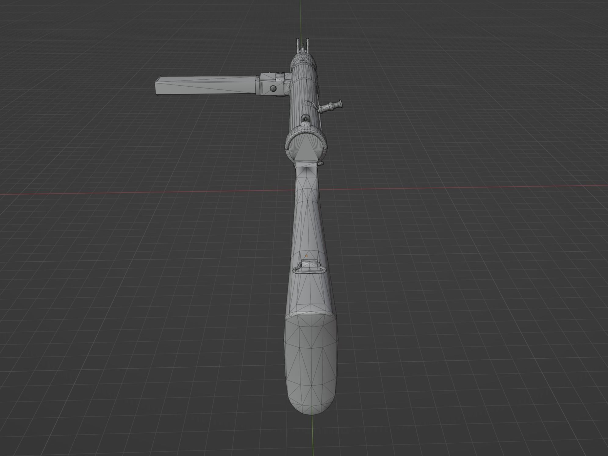 Sten Mk5 Low-poly 3D model_3