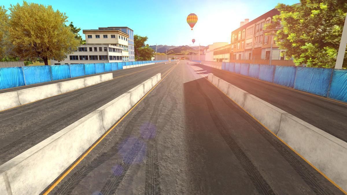 Drag Race Track Map Mobile Friendly car mobile unity3d 3D model_7