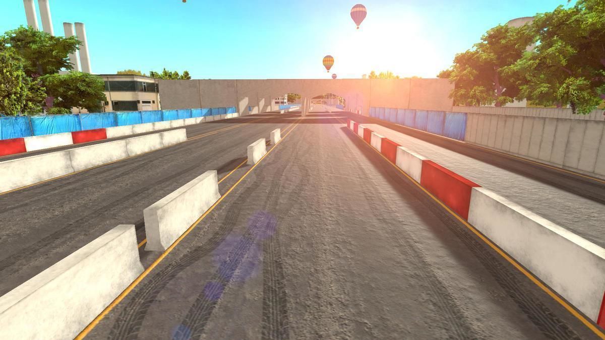 Drag Race Track Map Mobile Friendly car mobile unity3d 3D model_6