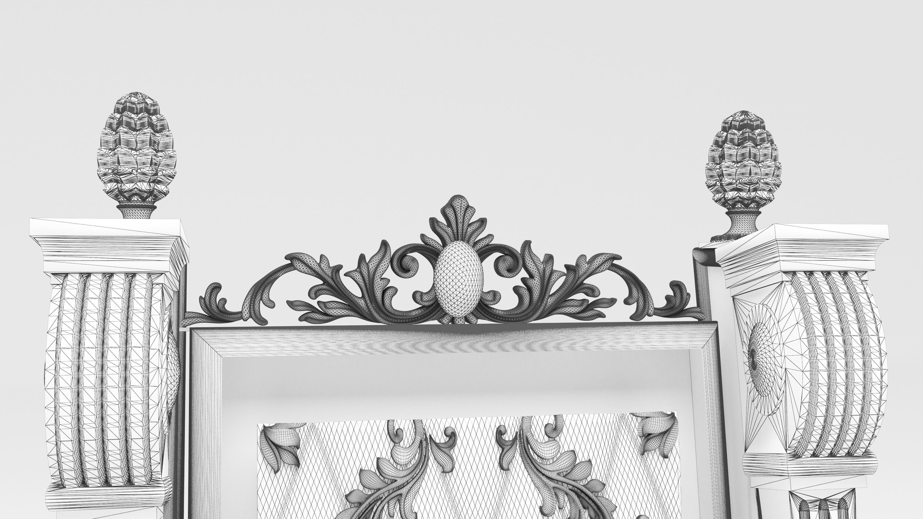 King Throne 3 - 4K 3D model_14