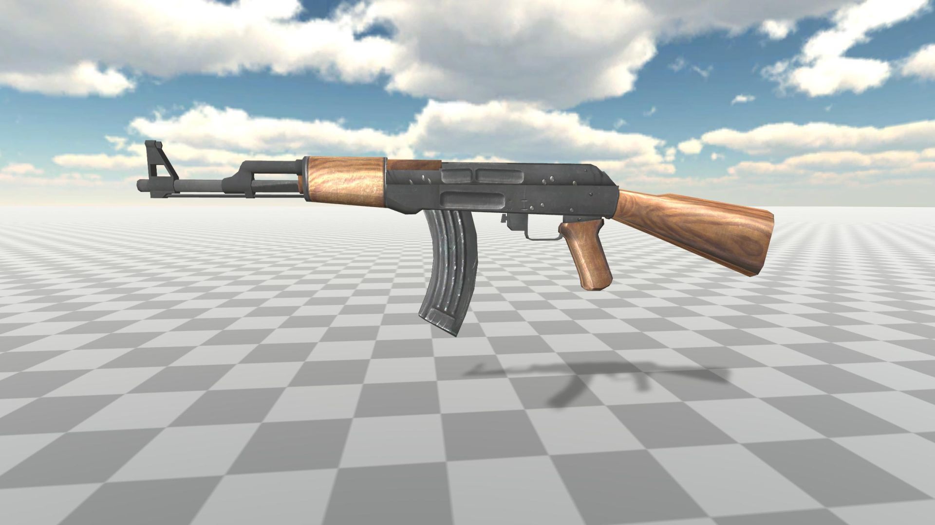 Soldier Terrorist Enemy Animated Fps 3  Character Unity Unreal 3D model_5