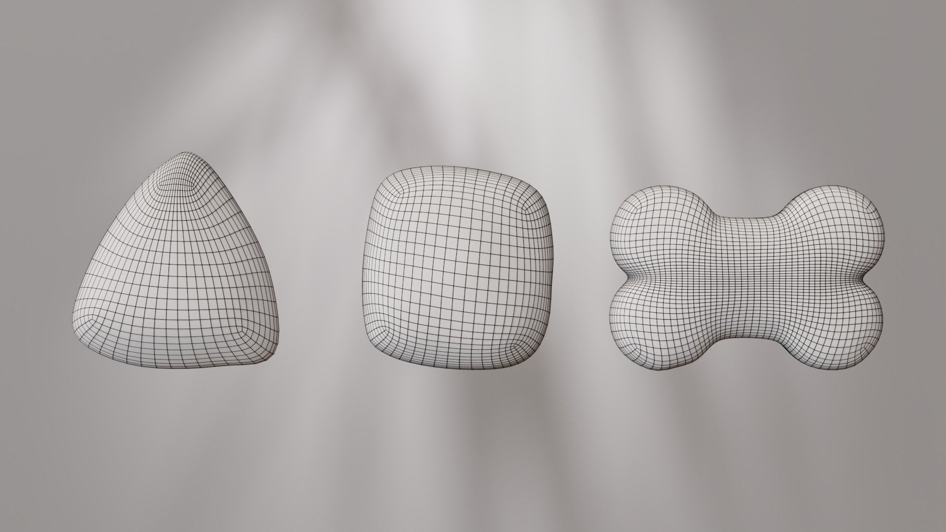 Dog Croquettes type 01 dog food Low-poly 3D model_15