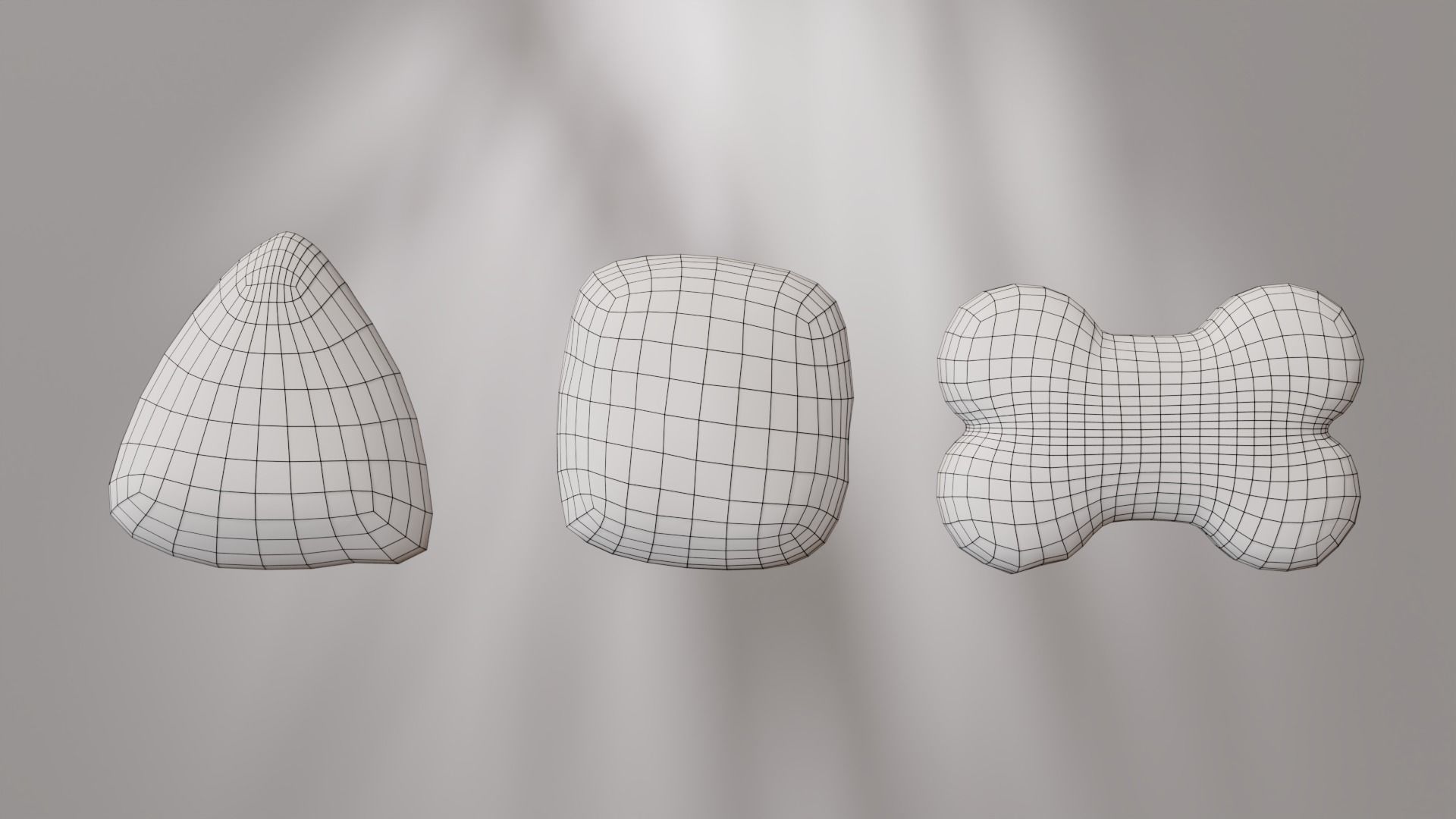 Dog Croquettes type 01 dog food Low-poly 3D model_14