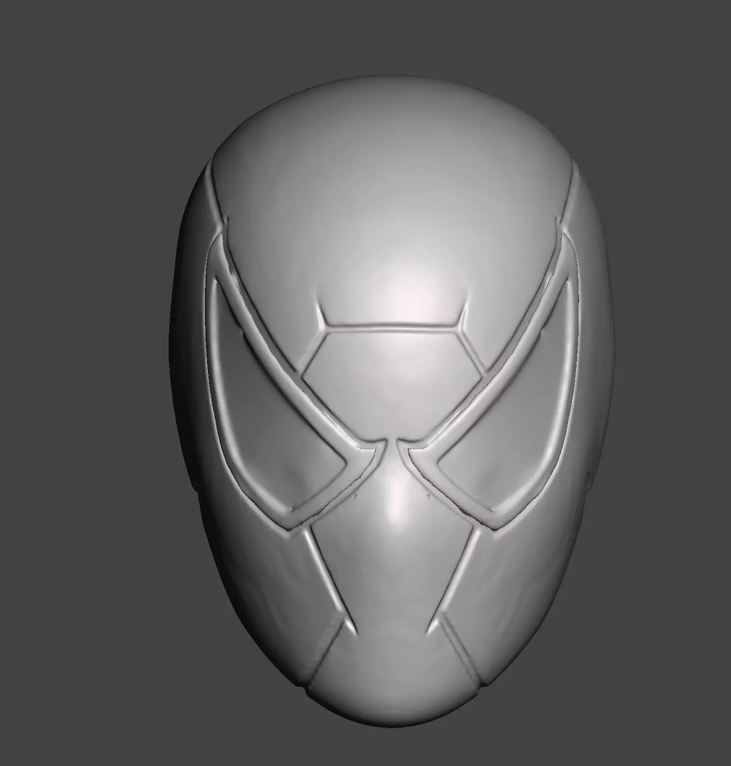 spider man anti ock suit headsculpt 3D print model_0