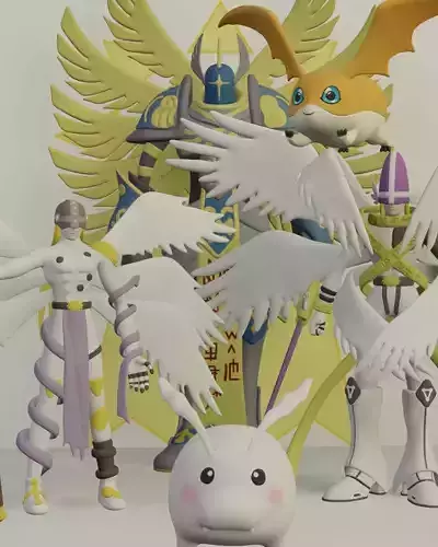 Patamon Evolution Pack