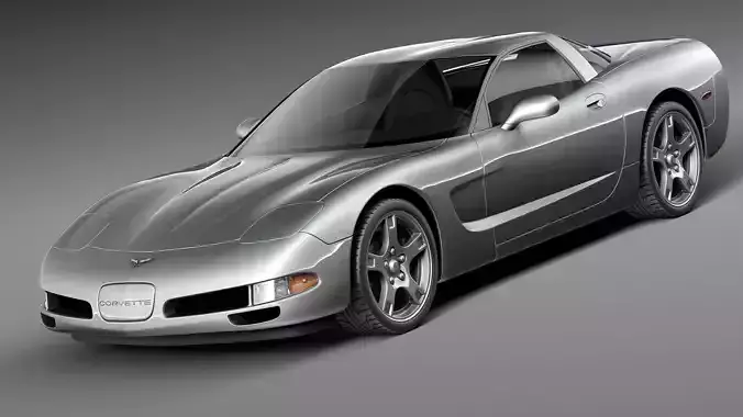Chevrolet Corvette C5 targa 3D model