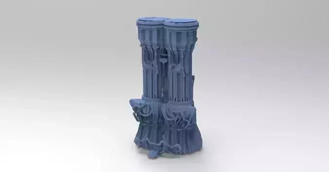 Forest Cobra Tower Vines Ruin