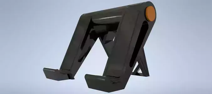 PRINTABLE PHONE HOLDER - FOLDABLE CELL PHONE HOLDER 3D print model