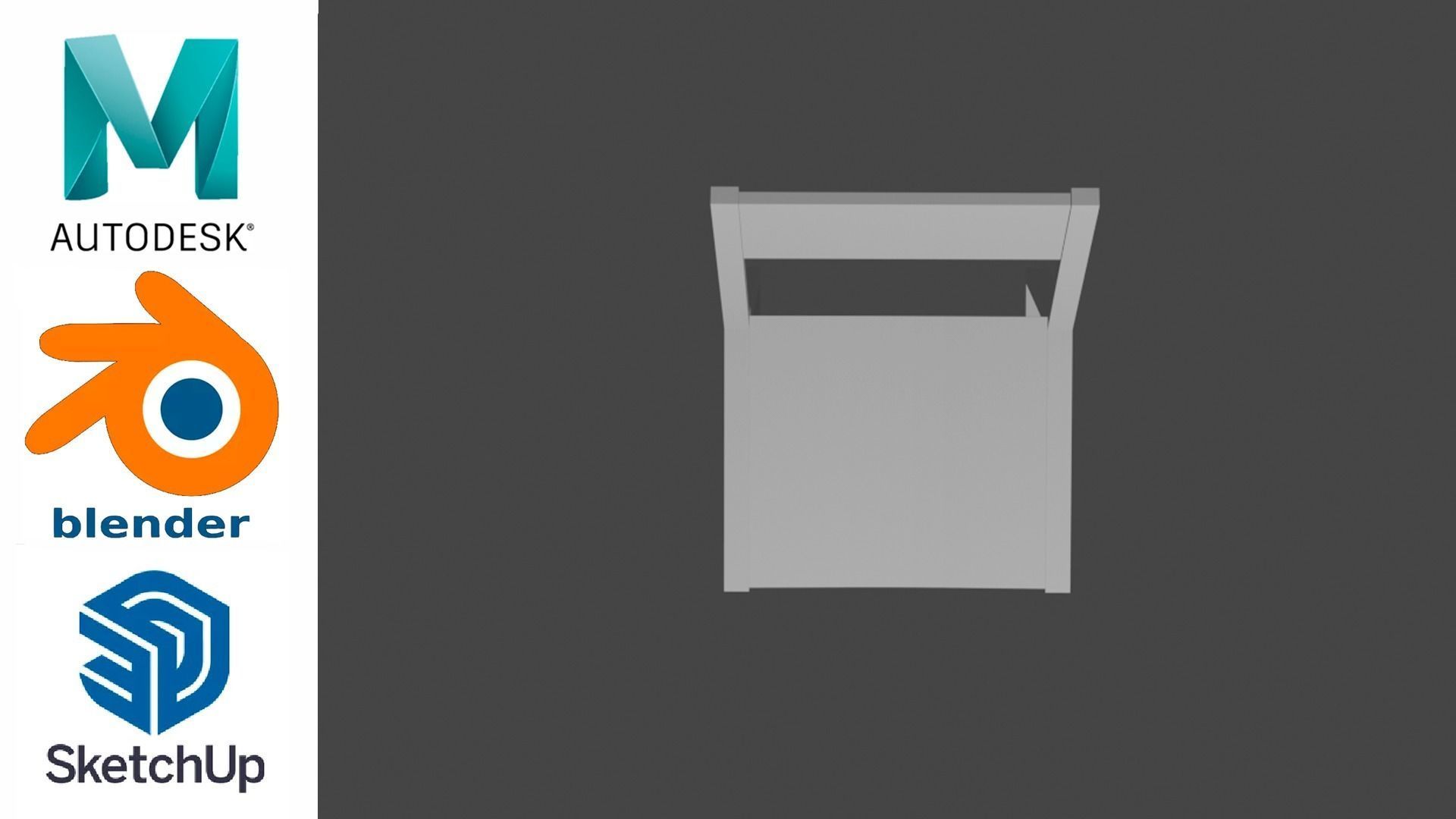 Chair - Silla 3D model_3