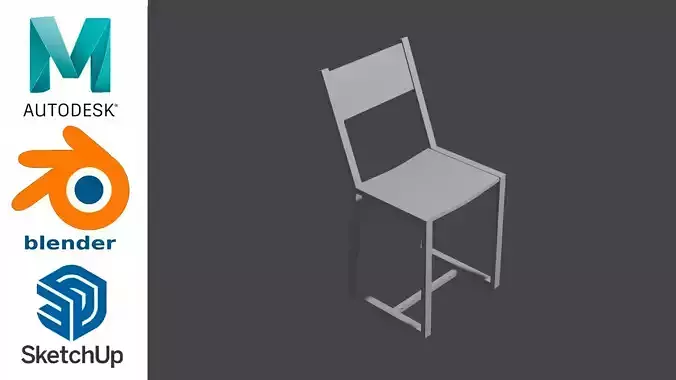 Chair - Silla 3D model