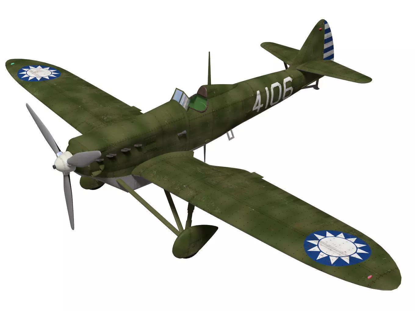 Dewoitine D510 3D model