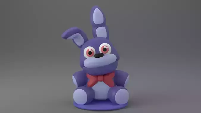 Bonnie The Bunny Plushie - Five Nights At Freddys