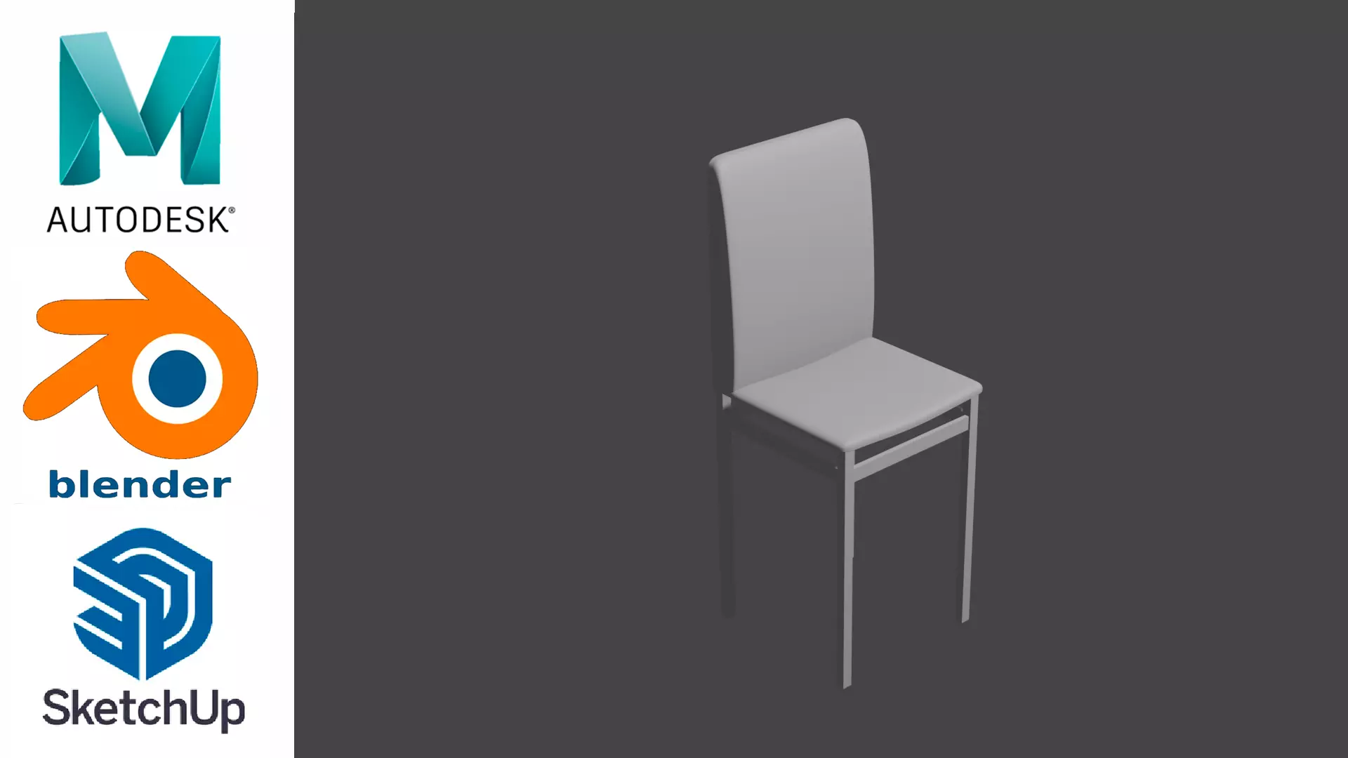 Chair - Silla 3D model_0