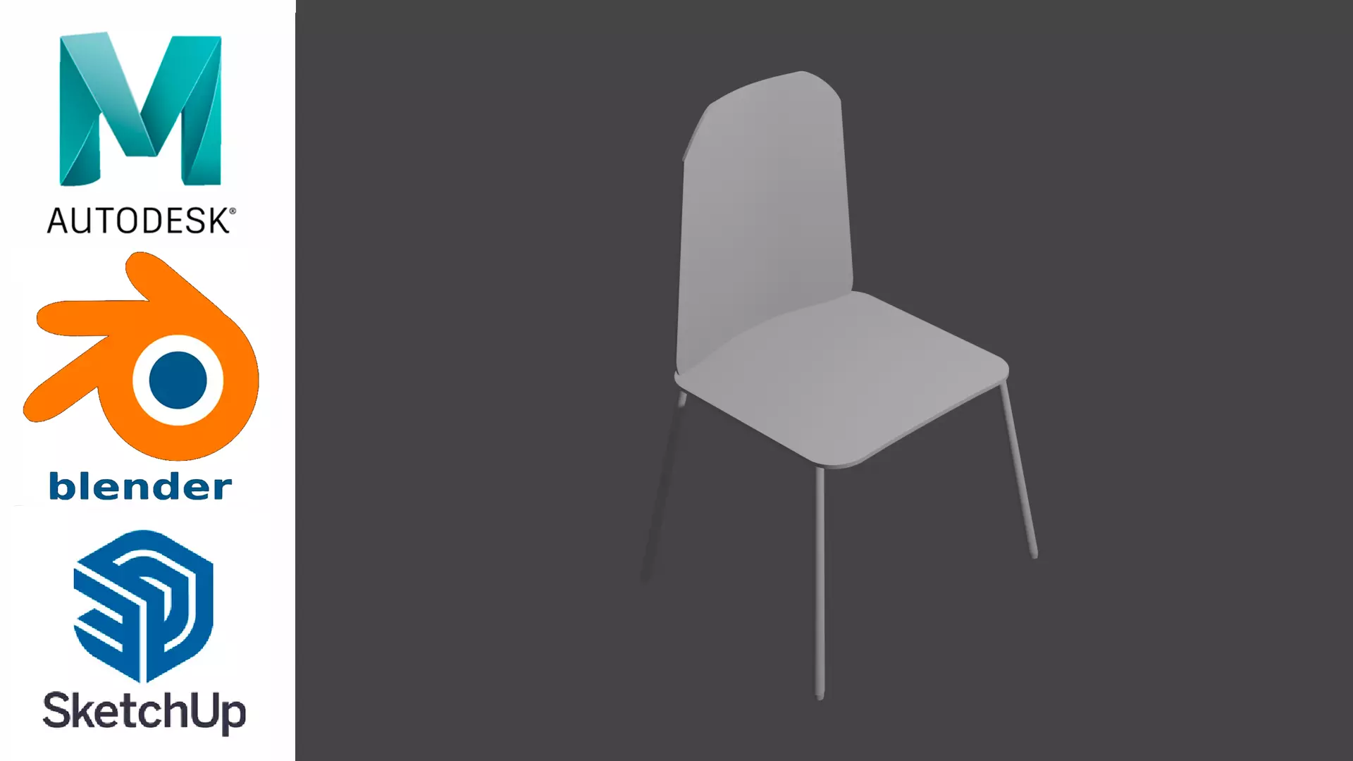 Chair - Silla 3D model_0