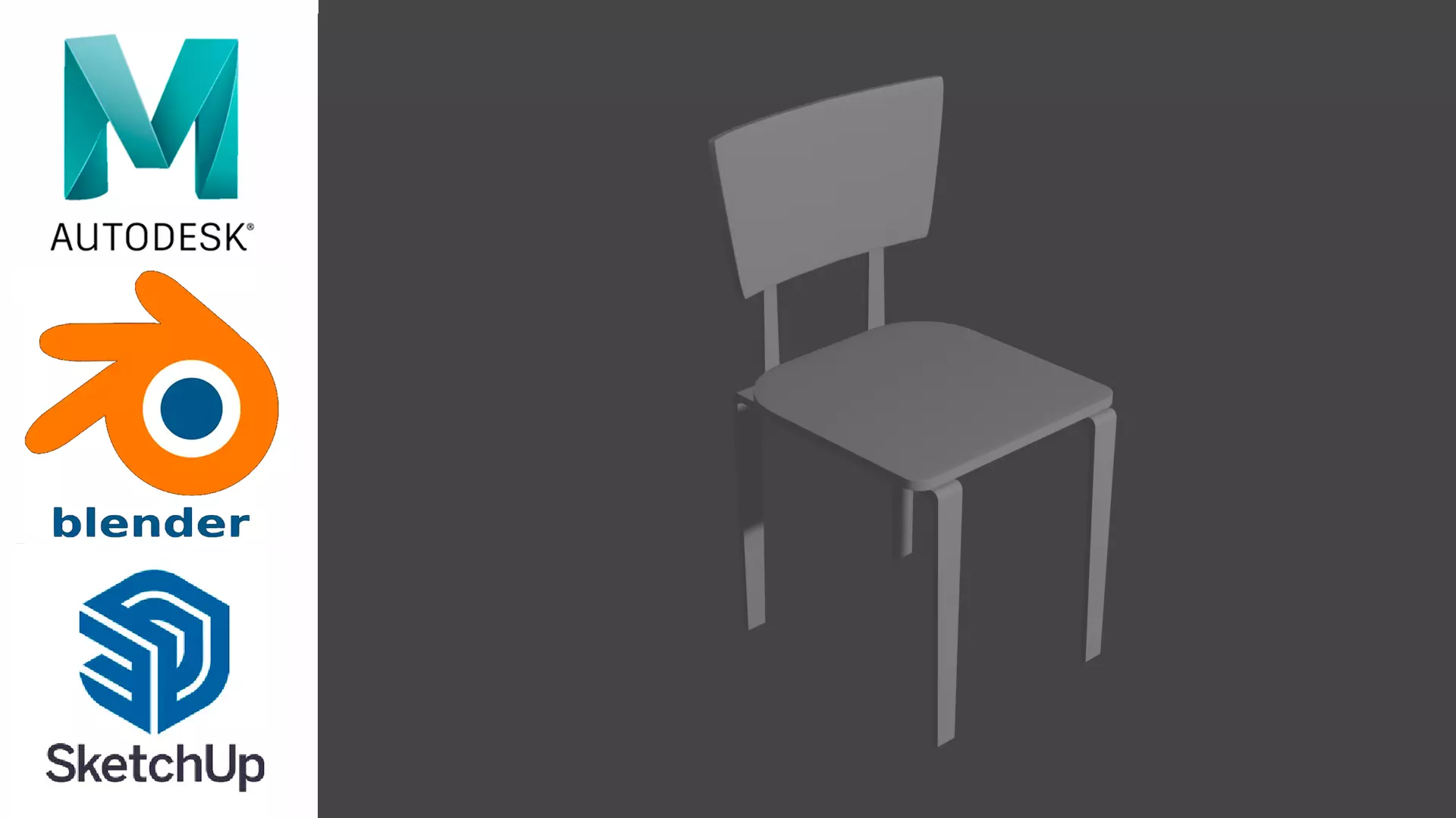 Chair - Silla 3D model_0