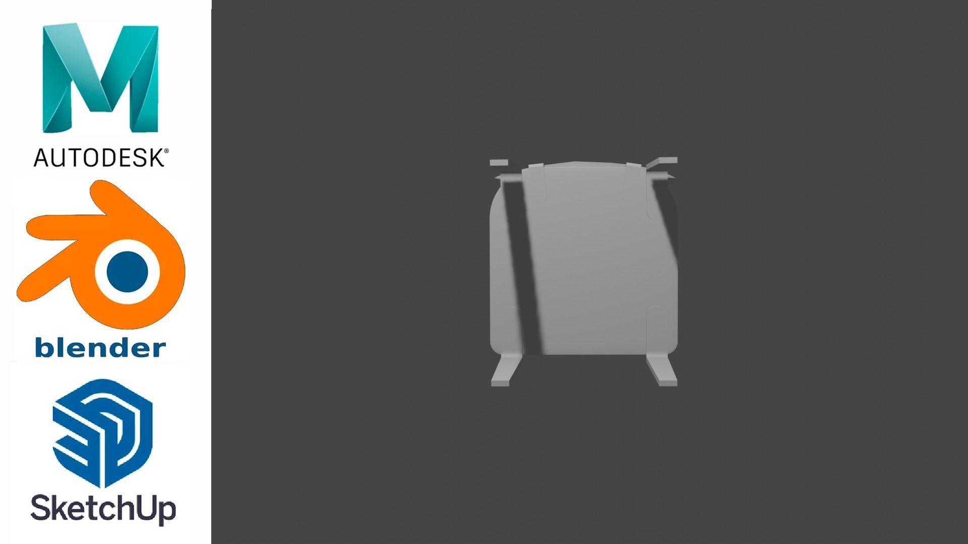 Chair - Silla 3D model_15