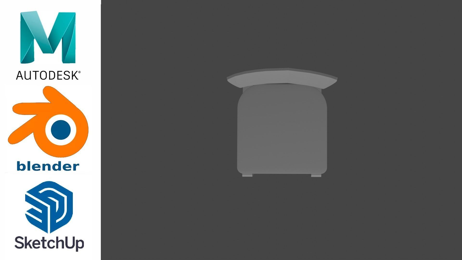 Chair - Silla 3D model_8