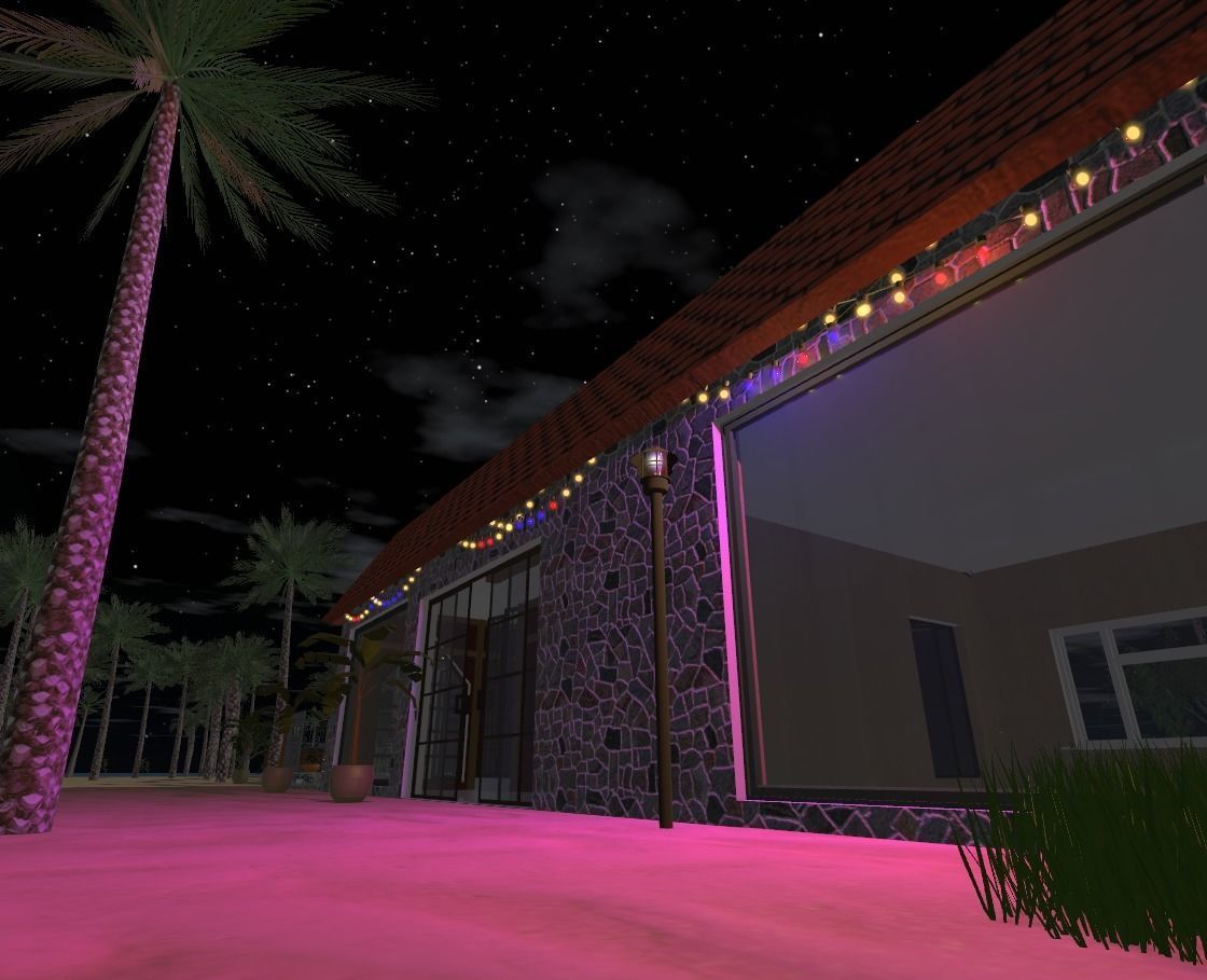 My Island In Tahiti Low-poly 3D model_28