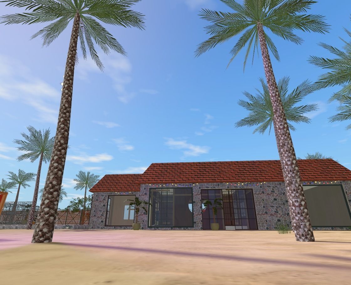 My Island In Tahiti Low-poly 3D model_54