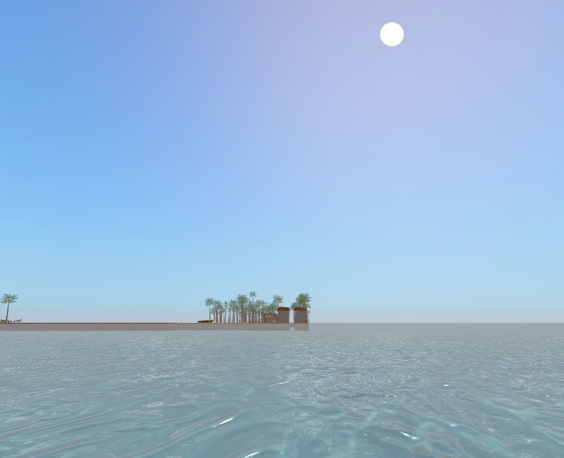 My Island In Tahiti Low-poly 3D model_27